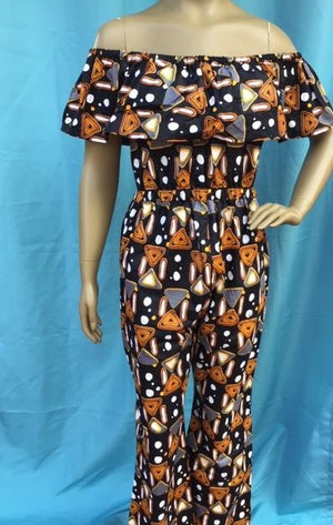 African print Jumpsuits